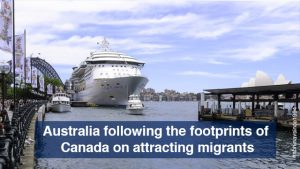 Australia following the footprints of Canada
